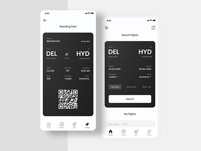 Flight Ticket Booking App