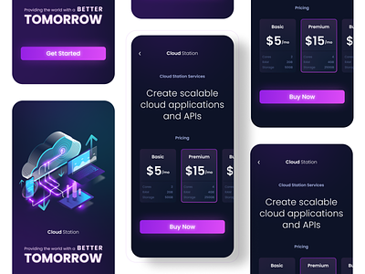 Cloud Platform - Pricing Screen