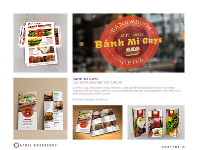 Bahn Mi Guys branding design logo print design