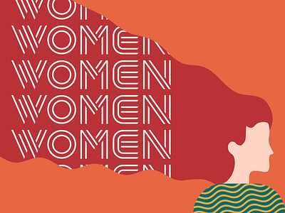 Women's History Month animation create positivity design illustration motion graphics women womens history month