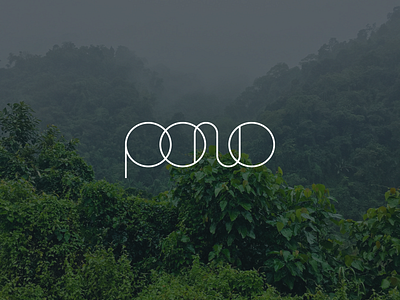 Early Logo Concept for Pono brand identity branding branding and identity create positivity design studio live pono logo