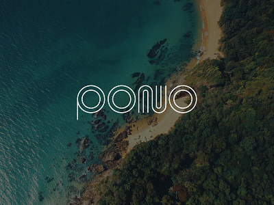 Early Logo Concept for Pono brand identity branding and identity branding concept create positivity design studio delhi hawaii live pono logos