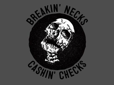Breakin' Necks 2 color knoxvile tshirt