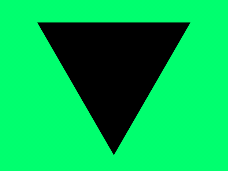 Tetra 2 animation geometry gif green light lines noise platonic tetrahedron
