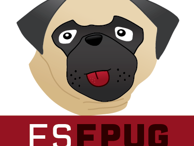 Pug Face doggy flash work