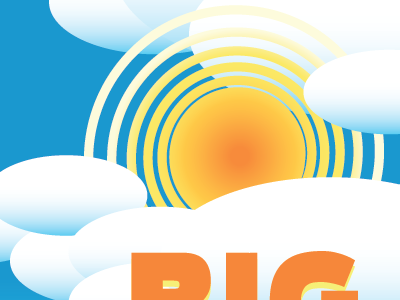 Big God - Clouds client proof vector