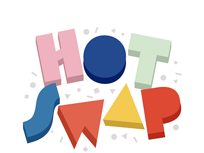 Hot Swap the Game game logo vector