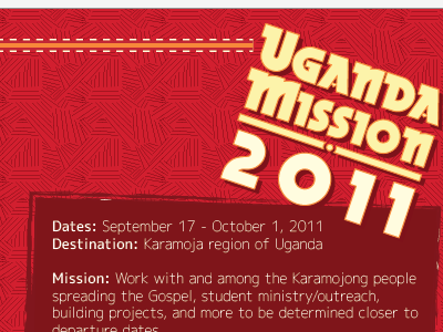 Uganda Mission Brochure church design missions