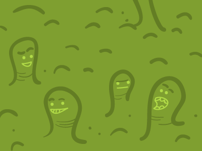 Green Field of Monsters