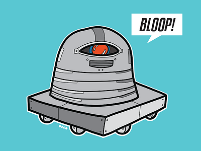 00001 Bloop robot vector