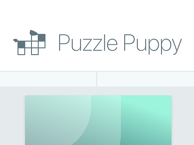Puzzle Puppy adobe xd client pet ui