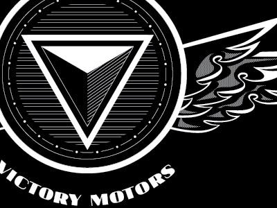 Victory Motors pattern vector