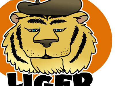 Team Liger animal illustration