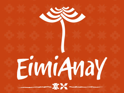 Logo Eimianay accessories craft ethnic isotype logo logotype mapuche