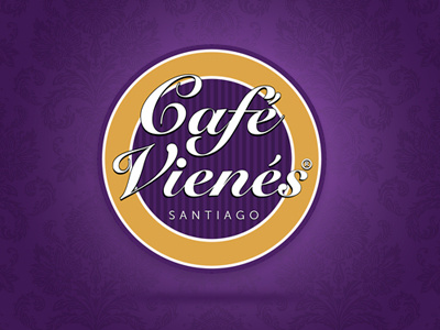 Cafe Vienés Logo cafetería café café vienés coffee corporative design design diseño corporativo logo logotipo logotype restaurant