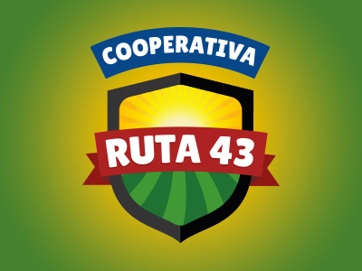 Logotype Ruta 43 branding cooperative food handicrafts logo logotype marca wood