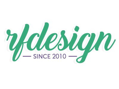 Rfdesign Update Logotype brand logo logotype personal logo