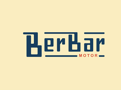 Berbar Logo branding design lettering logo logodesign logotype typography