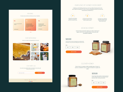 Honey Landing Page