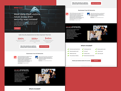 M3 Networks Landing Page