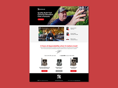 Trail Cameras Landing Page