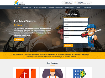 Electric Service website