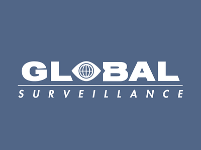 Globel Surveillance eye globe identity logo nsa spy