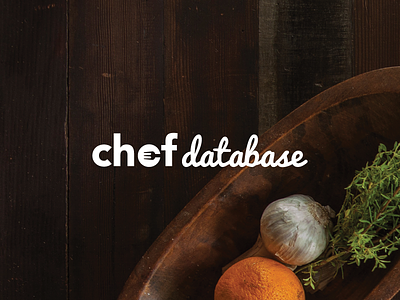 Chef Database A brand chef cook food identity logo