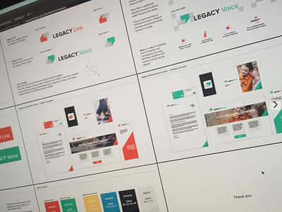 Legacy brand brand guideline icon identity logo