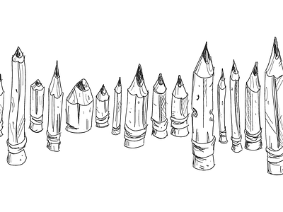 Pencil Sketch illustration pencil sketch