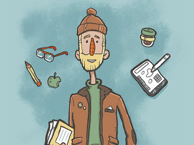 Sketchy Guy character character design drawing illustration sketch