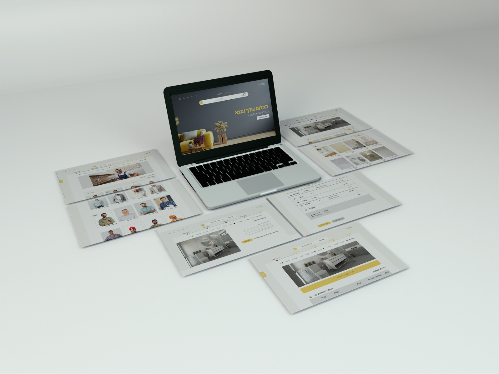 ui/ux | Home remodeling app by NEOMI GOLAN on Dribbble