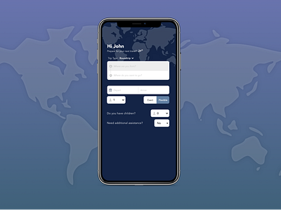 DailyUI 022 app dailyui design flight flights ui ux