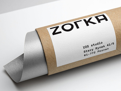 ZORKA - Visualization Studio - id architect architecture id logo logotype minimalism paper