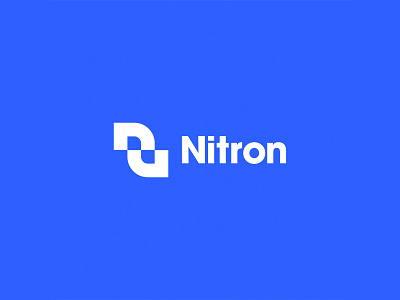 Nitron: Final Logo blue brief client code coding computer dev developments final limited logo ltd n nitron project