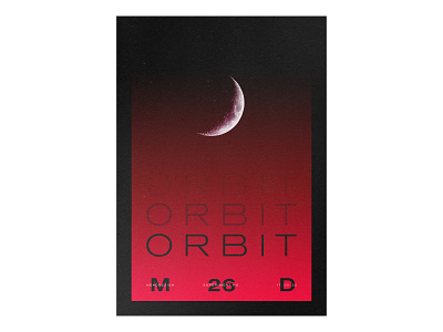 26 26 brad bright clean editorial experiment layout mead modern orbit poster posters print printed space theposterproject