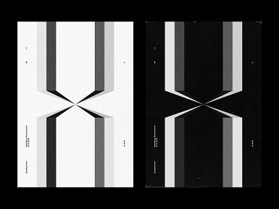 71 blackandwhite bold clean minimal minimalist modern monochrome simple swiss swissdesign vanish vanishingpoint x