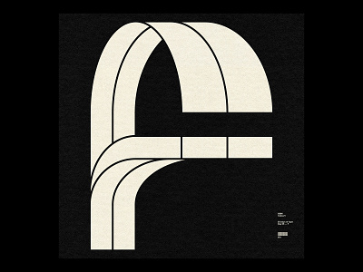 36 Days ― F 36days 36daysoftype f grid minimal simple swiss type typographic typography