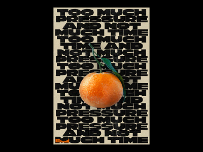 PRESSURE /311 minimal poster print type typography