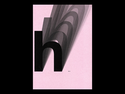 h /36 Days design poster print type typography