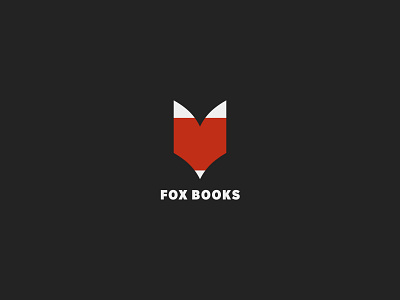 Day Sixteen: "Fox Logo" animal book books challenge clever combination combine daily dailylogo dailylogochallenge fox logo simple vector