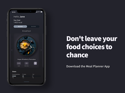 Speed Design: Meal Planner & Recipe App