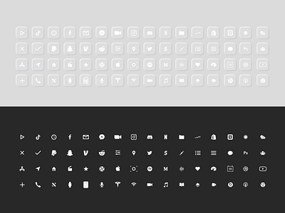 Dark vs. Light Icons`