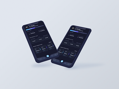 Dark Mode Mobile Design - Pesa Note concept dark mode design interface ui uiux