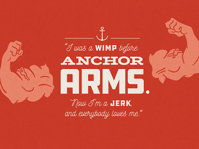 Anchor Arms art design drawing graphic graphicdesign illustration