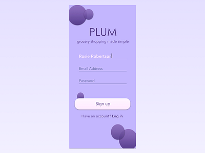 Daily Ui 001 app design signup page uidesign ux