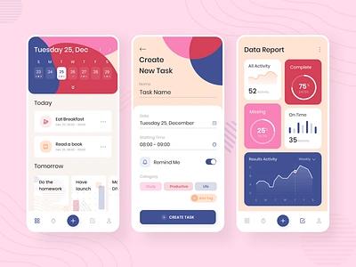 To Do List App Exploration app appdesign dailyinspiration datareport design designtools figma graphicdesign newtask noansa resultactivity schedule todo app todo list ui uidesign uitrends uiux ux uxdesign