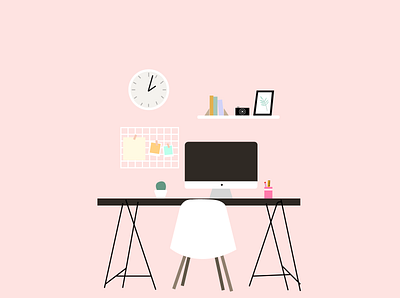 Work Space illustration