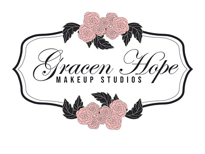Gracen Hope Makeup Studio branding design logo makeup