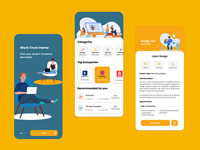 Freelance Job Finder App